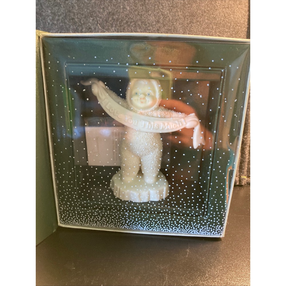 Department 56 Snowbabies I Love You This Much! Figurine 68918 with Box